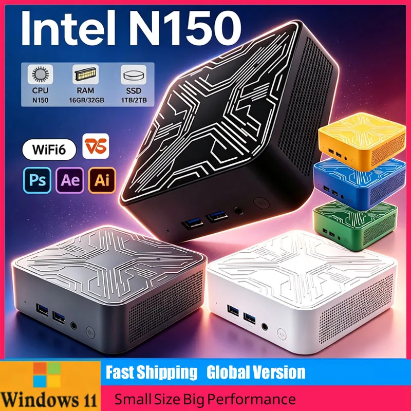 Pc Gaming Ram 32Gb - Komputer Mini Windows 11 PC Intel