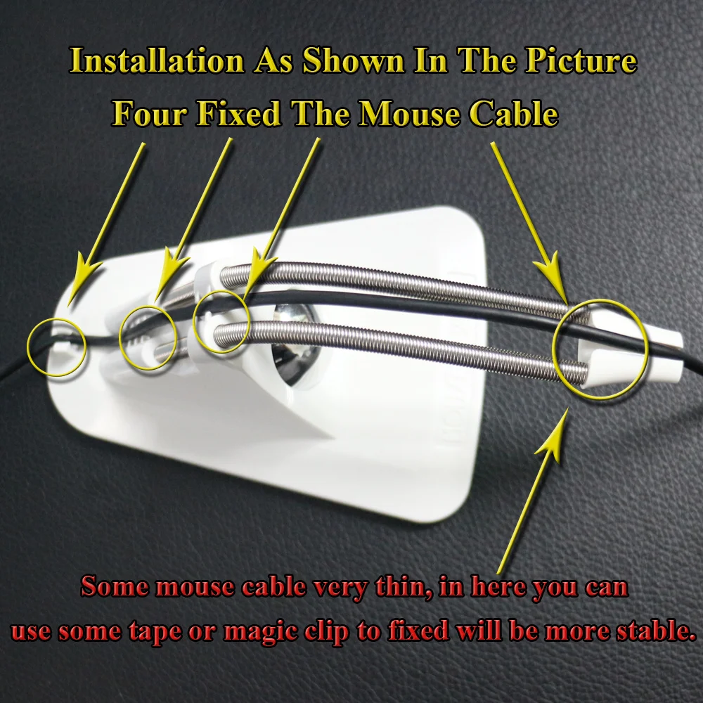 Mouse Bungee Holder - Penjepit Kabel Mouse Anti Selip Berkualitas