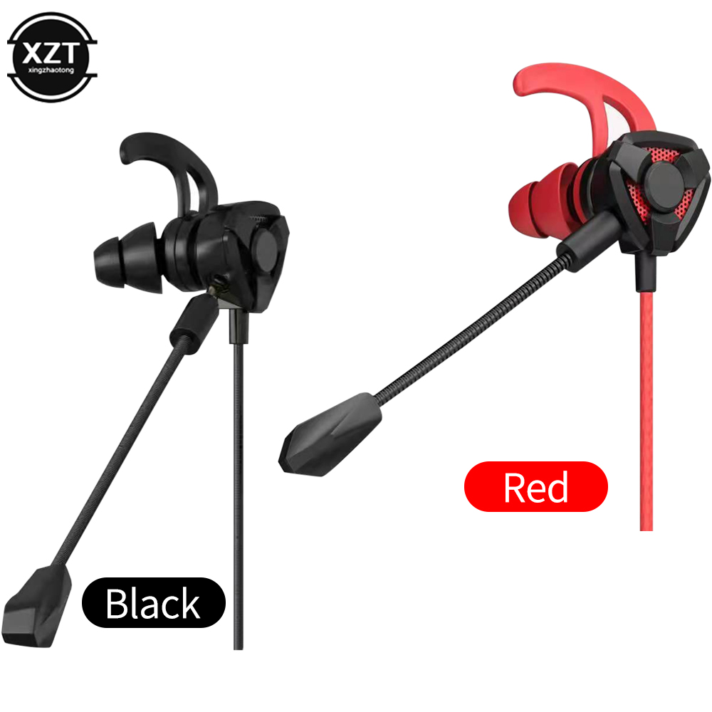 Pc Gaming Earbuds - Headphone Gamer, Earphone berkabel dengan mikrofon