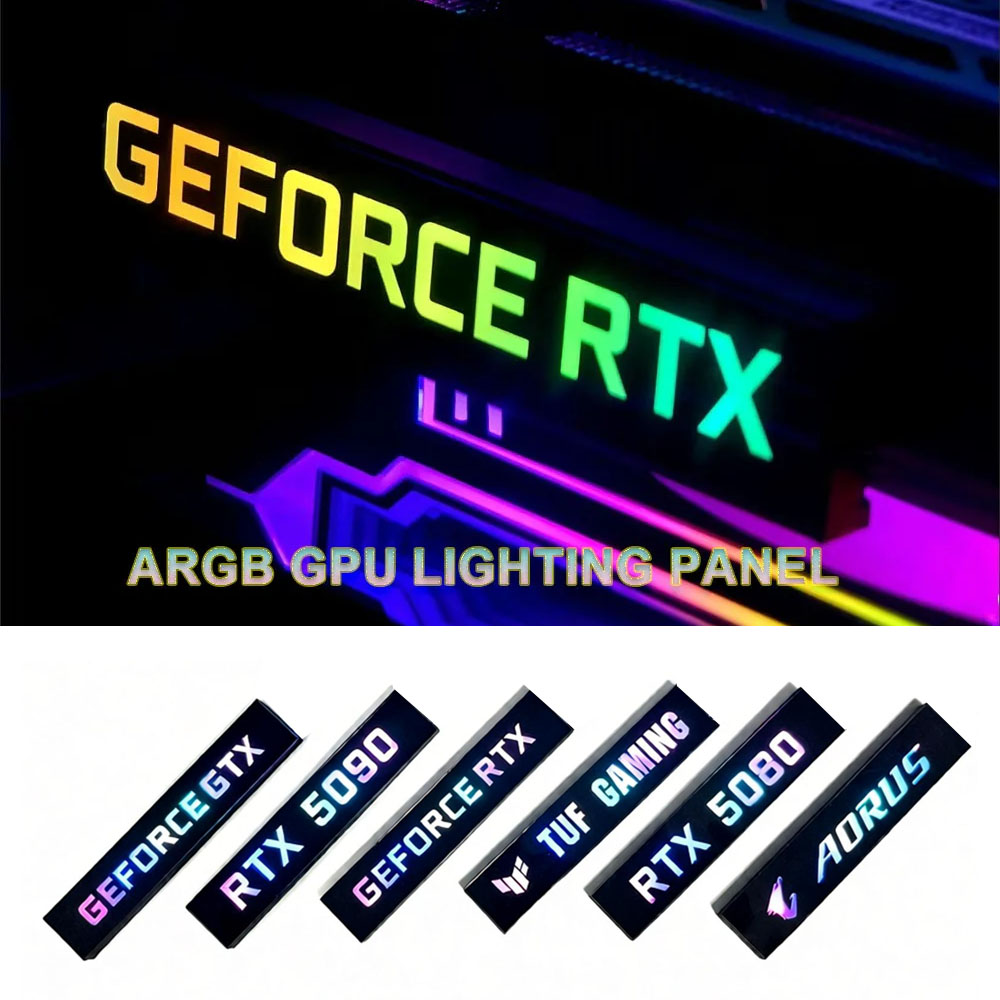 Pc Gaming Rtx 5090 - Panel Pencahayaan Kartu Video untuk RTX