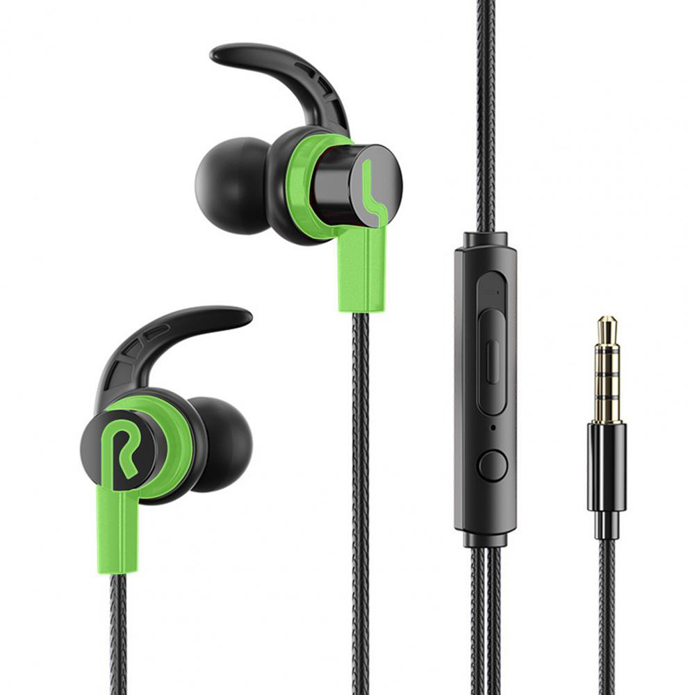 Pc Gaming Earbuds - Headset In-Ear Berkabel 3.5Mm dengan Mikrofon