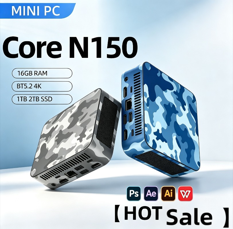 Pc Gaming Compact - PC Mini Intel Core N150 Baru