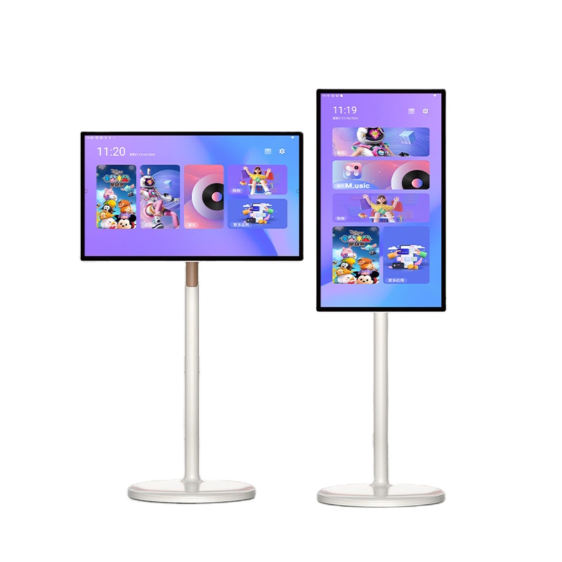 Monitor Stand - Monitor Layar Sentuh Bergerak 32-Inci Android