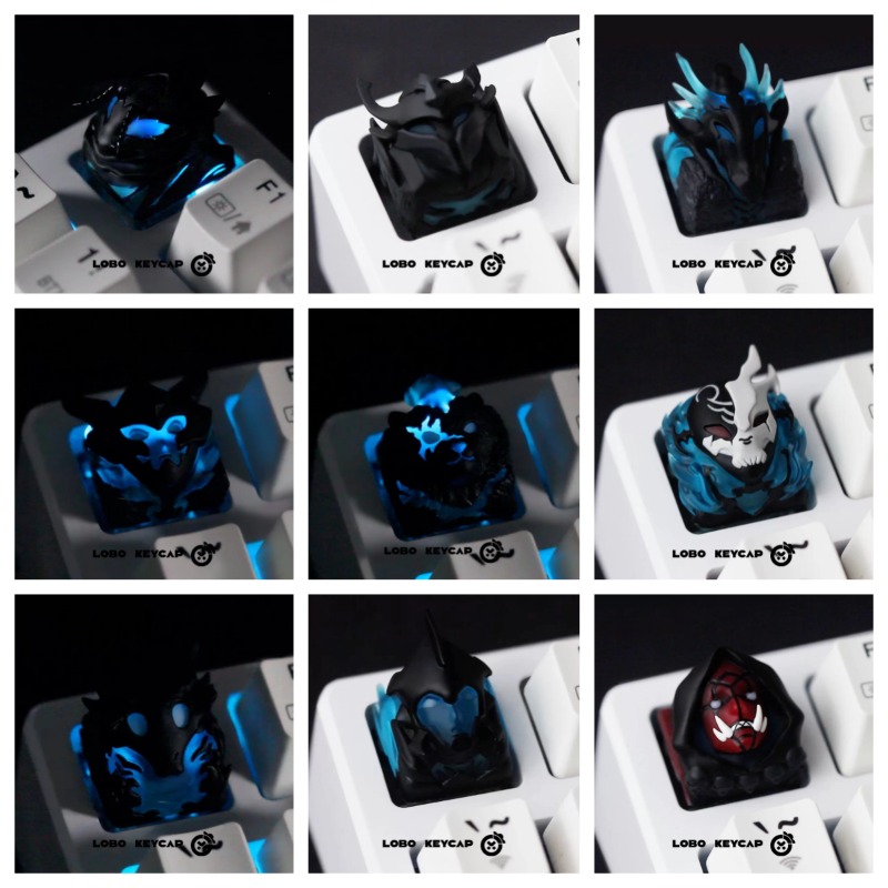 Pc Gaming Legion - Keycap Tema Shadow Legion Baru Keyboard