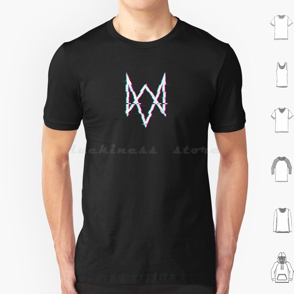 Pc Gaming Legion - Kaos Legion Glitch Ukuran Besar 100%