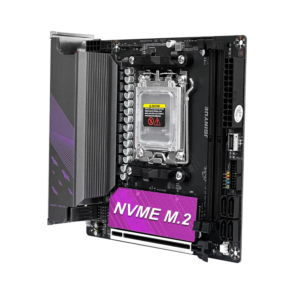 Pc Gaming Compact - JGINYUE B650i Night Devil Mainboard ITX