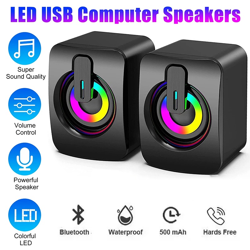 Pc Gaming Compact - Speaker Komputer Mini Kontrol Volume Suara