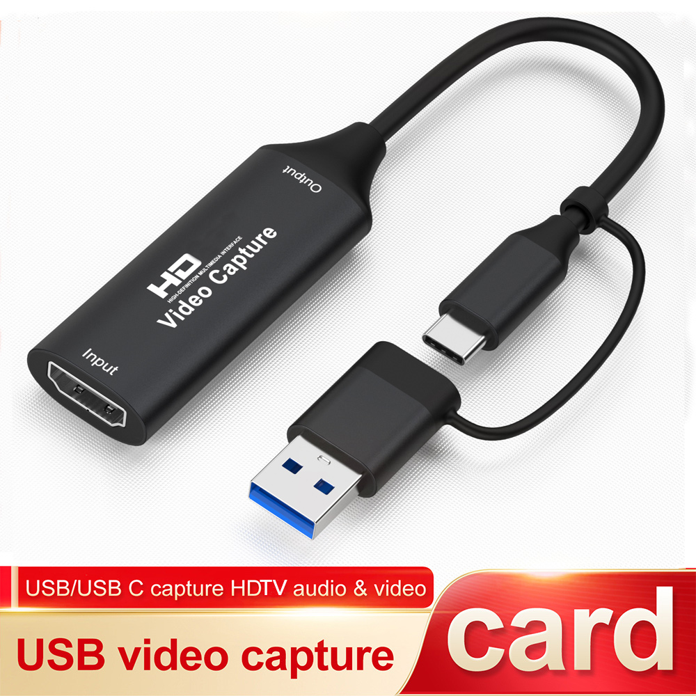 Capture Card Hdmi - Kartu Pengambilan Video USB Kompatibel dengan