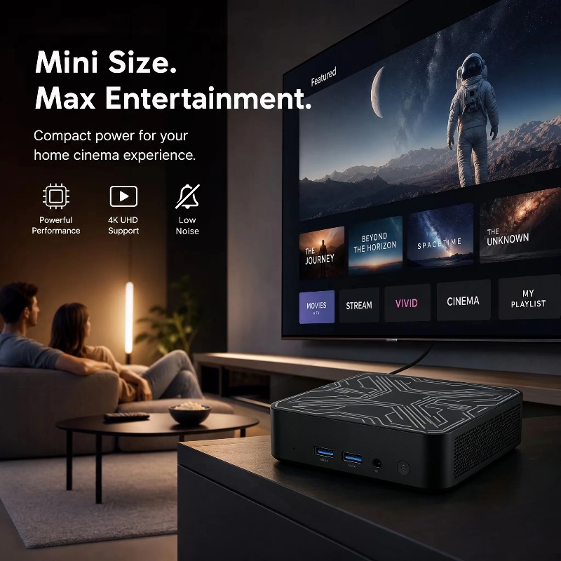 2026 Mini PC Portabel Baru Int - Pc Gaming Compact ulasan dan harga