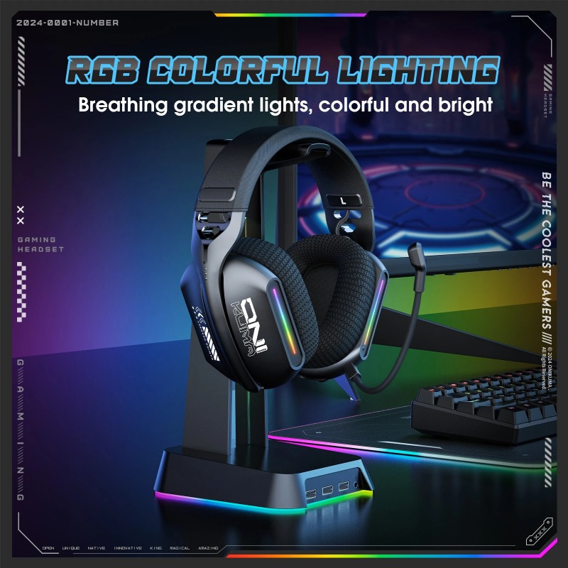 ONIKUMA GT808 Headset Gaming N - Pc Gaming Earbuds ulasan dan harga