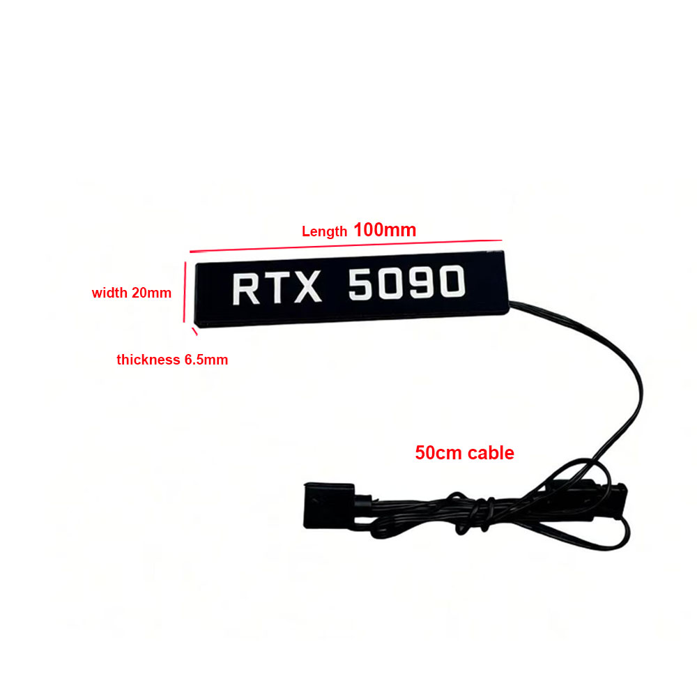 Panel Pencahayaan Kartu Video  - Pc Gaming Rtx 5090 ulasan dan harga