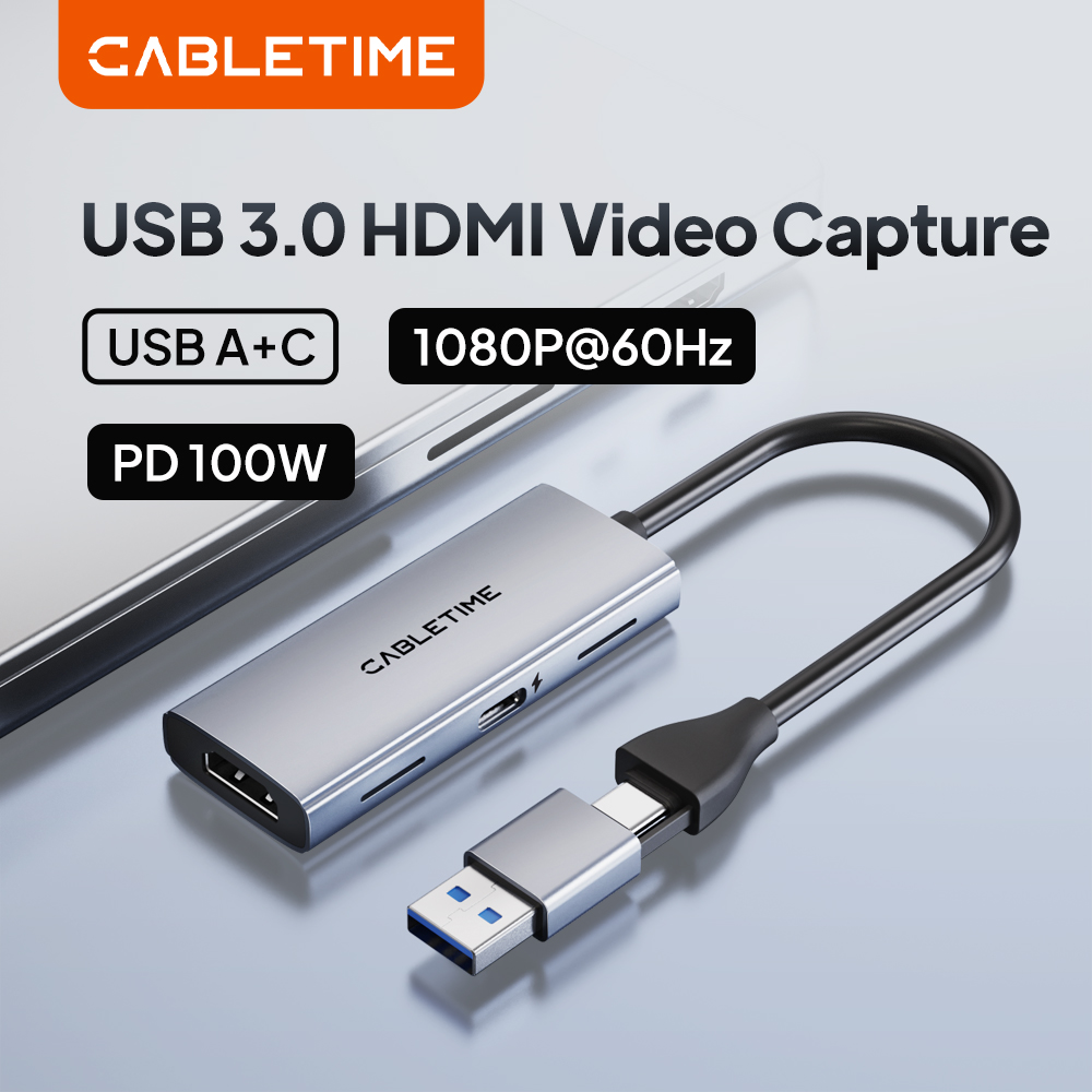CABLETIME USB 3.0 HDMI Kartu P - Capture Card Hdmi ulasan dan harga