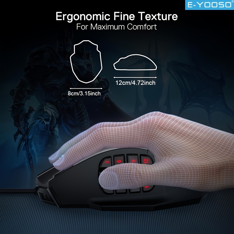 E-YOOSO Mouse Gaming Berkabel  - Mouse Bungee Holder ulasan dan harga