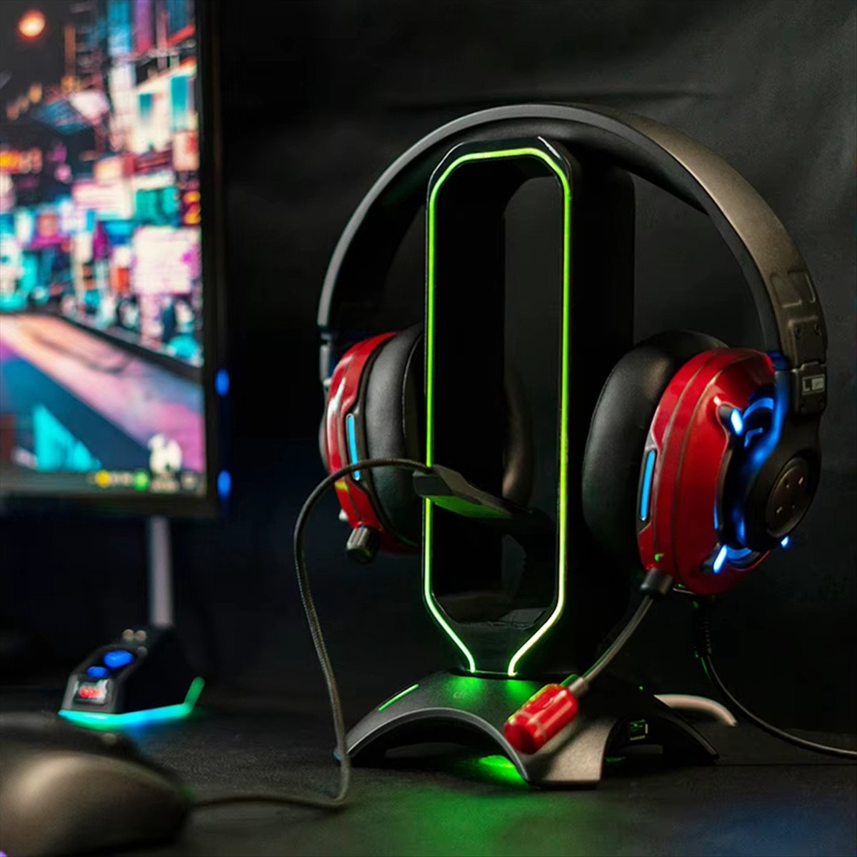 Stable- Penyangga Headphone Ga - Mouse Bungee Holder ulasan dan harga