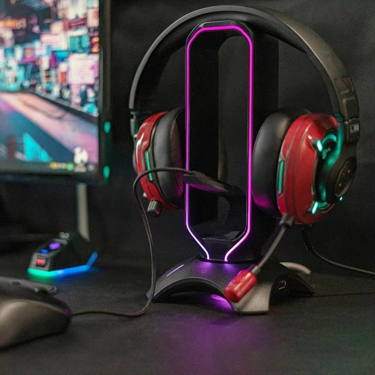 Stable- Penyangga Headphone Ga - Mouse Bungee Holder ulasan dan harga