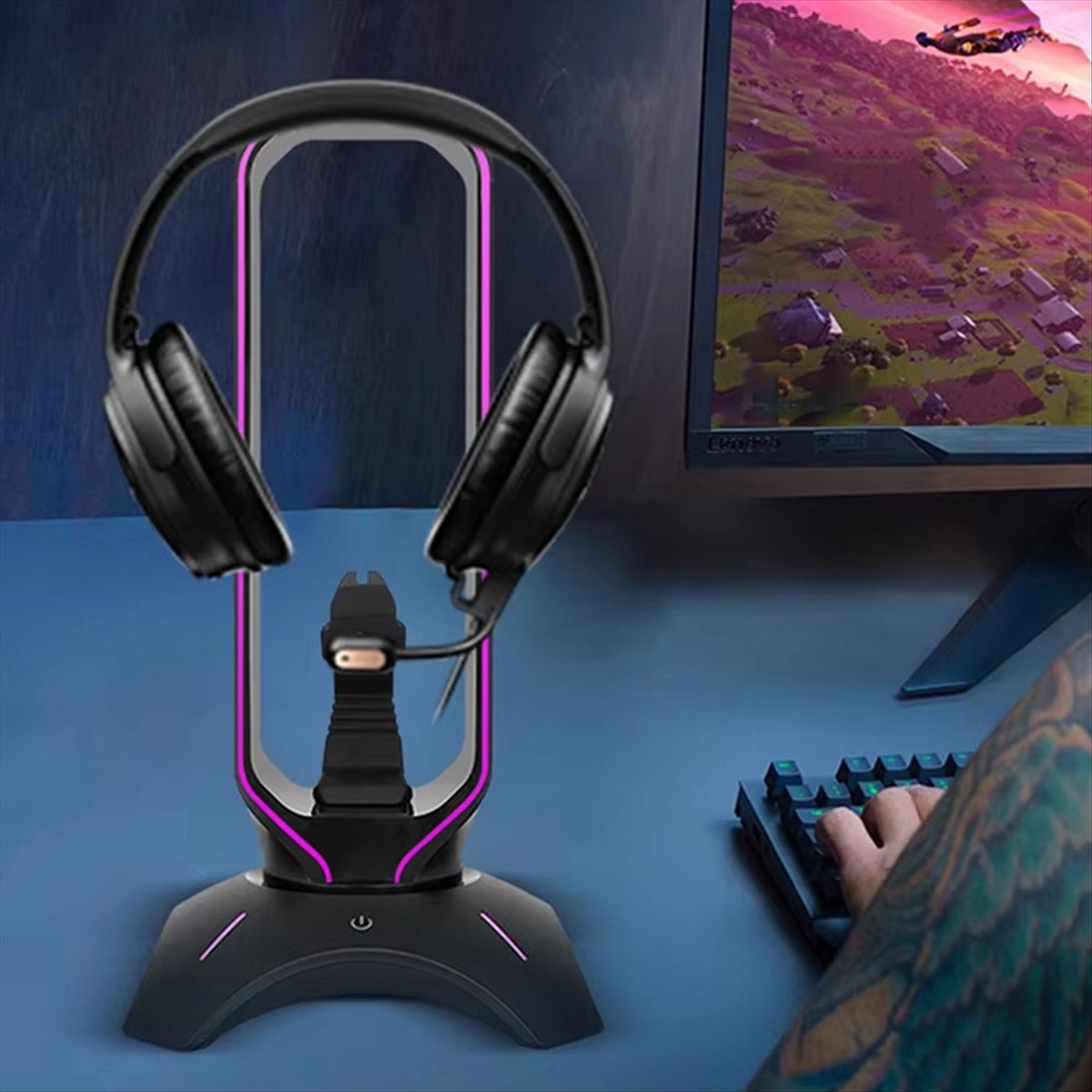 Stable- Penyangga Headphone Ga - Mouse Bungee Holder ulasan dan harga