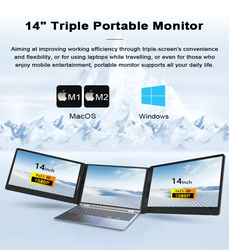 Monitor Portabel Profesional T - Monitor Stand ulasan dan harga