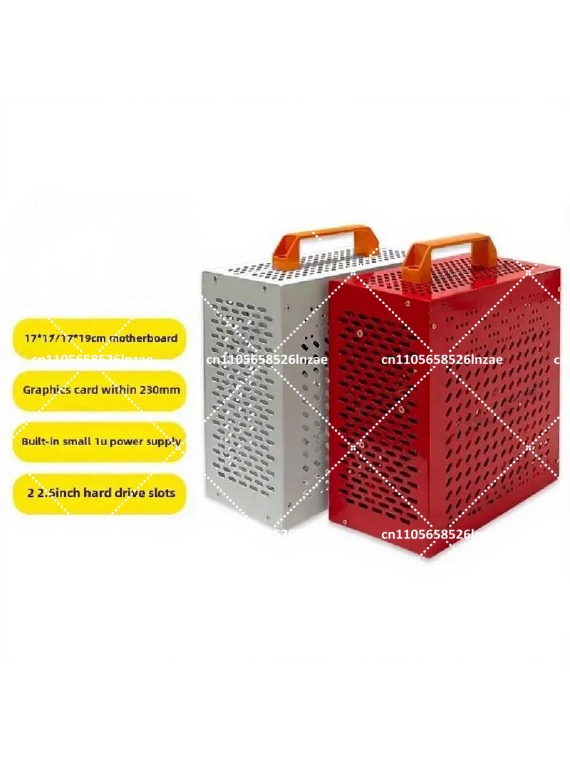 Casing PC Mini ITX Putih 7.9L  - Pc Gaming Compact ulasan dan harga