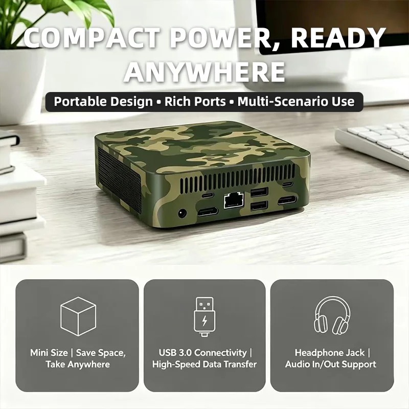 PC Mini Intel Core N150 Baru 2 - Pc Gaming Compact ulasan dan harga