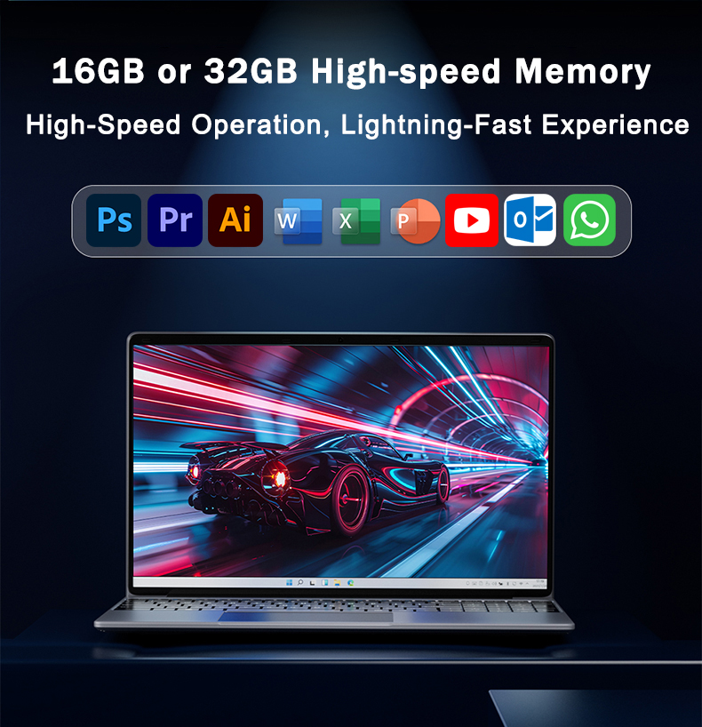Laptop Portabel Baru 15.6