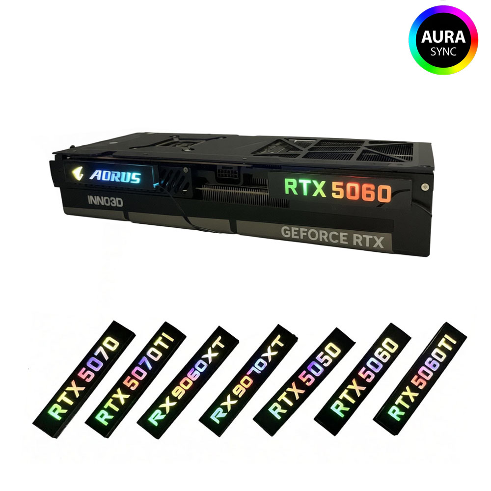 Panel Lampu Samping GPU VGA AR - Pc Gaming Rtx 5090 ulasan dan harga