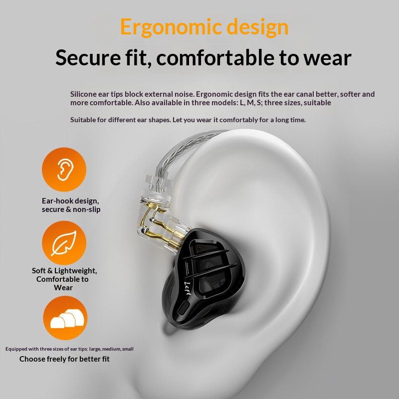 KZ ZAR Hybrid Driver In-ear Mo - Pc Gaming Earbuds ulasan dan harga