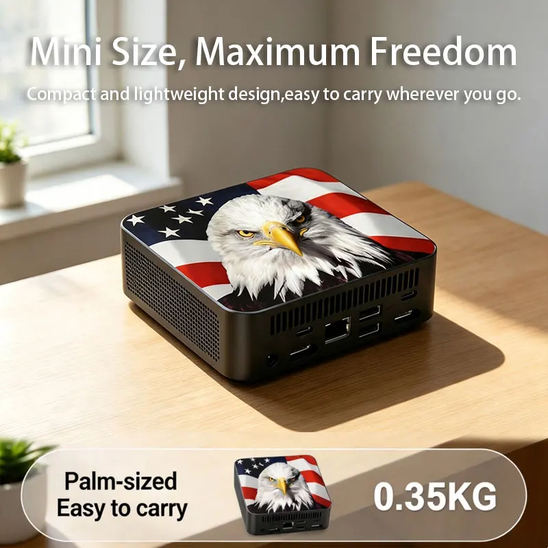 2026 Mini PC Ultra-Slim Baru B - Pc Gaming Compact ulasan dan harga