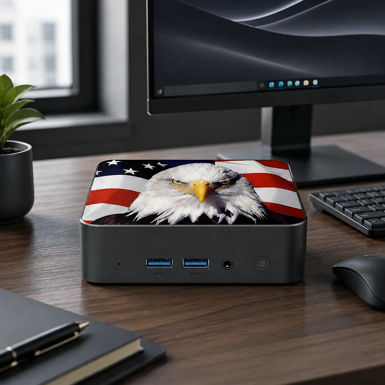 2026 Mini PC Ultra-Slim Baru B - Pc Gaming Compact ulasan dan harga