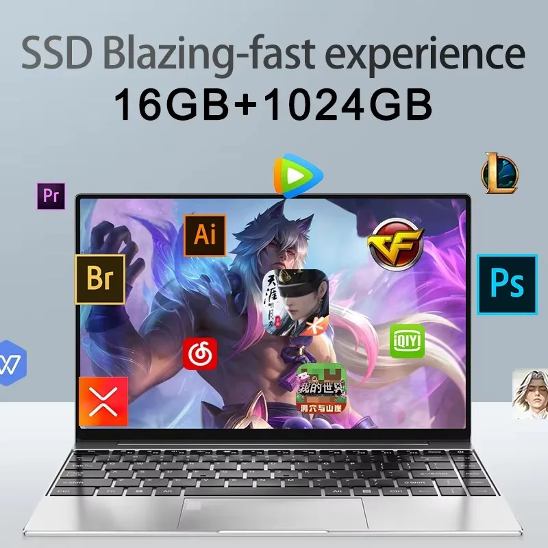 Laptop Ultra Tipis 14.1 Inci 3 - Pc Gaming Ram 32Gb ulasan dan harga