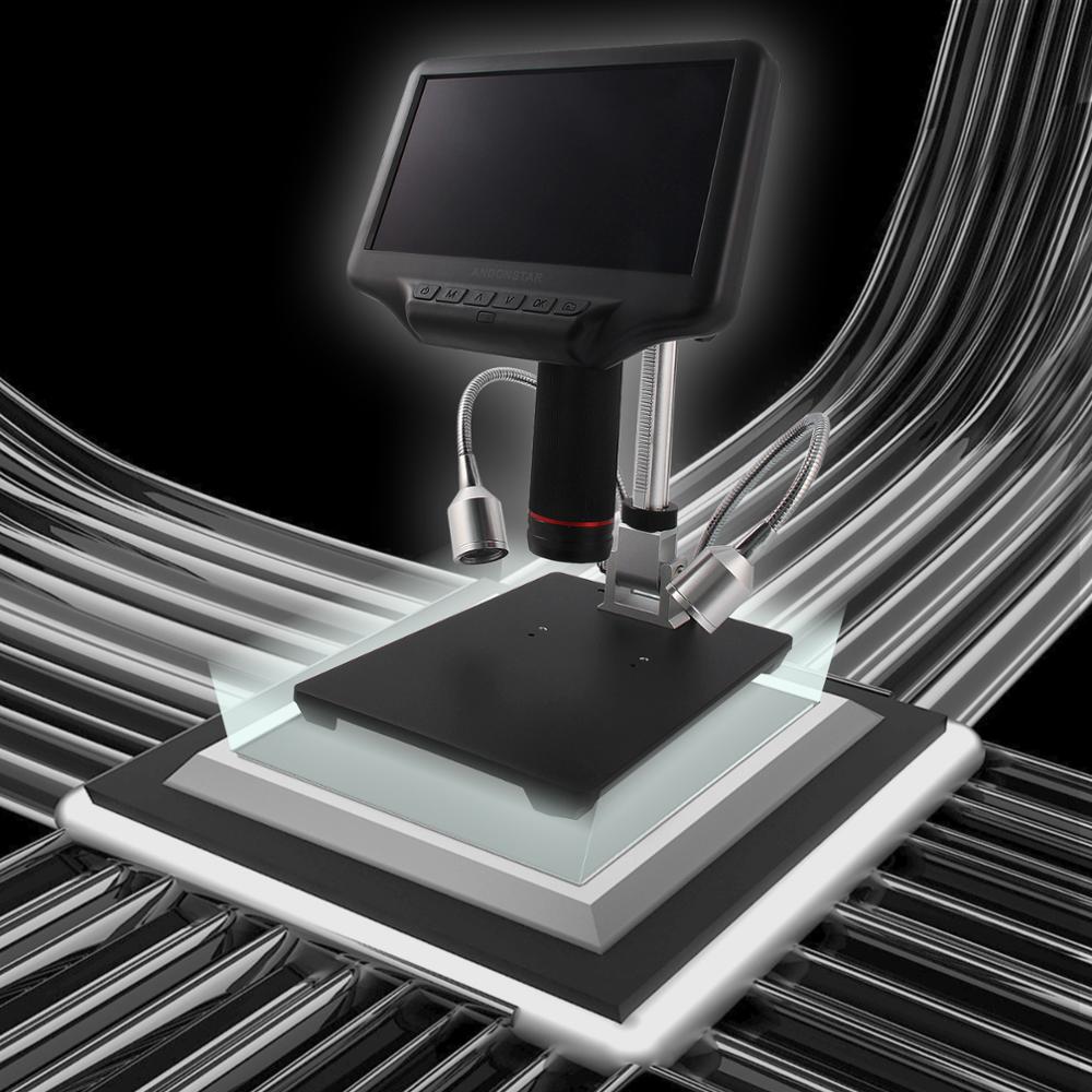 Mikroskop Digital Andonstar AD - Monitor Stand ulasan dan harga