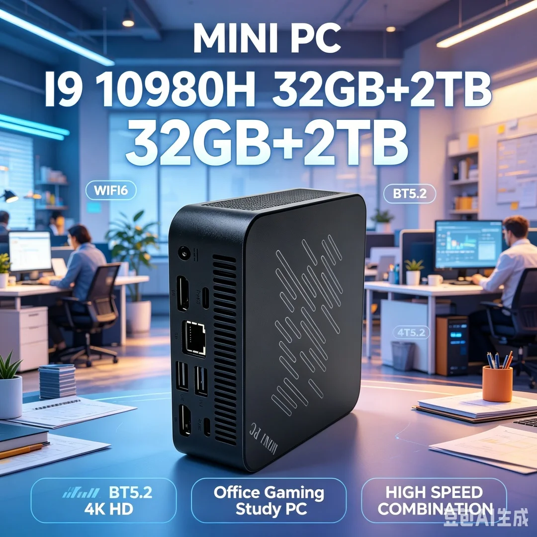 Core I9 10980HK Mini PC Window - Pc Gaming Ram 32Gb ulasan dan harga