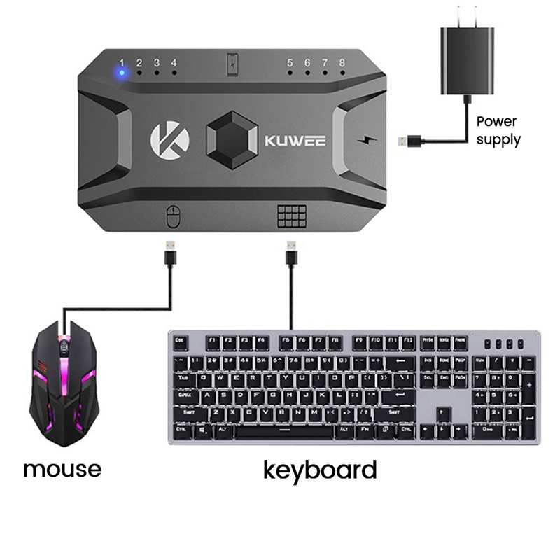 Konverter Bluetooth Hub USB 5. - Mouse Bungee Holder ulasan dan harga