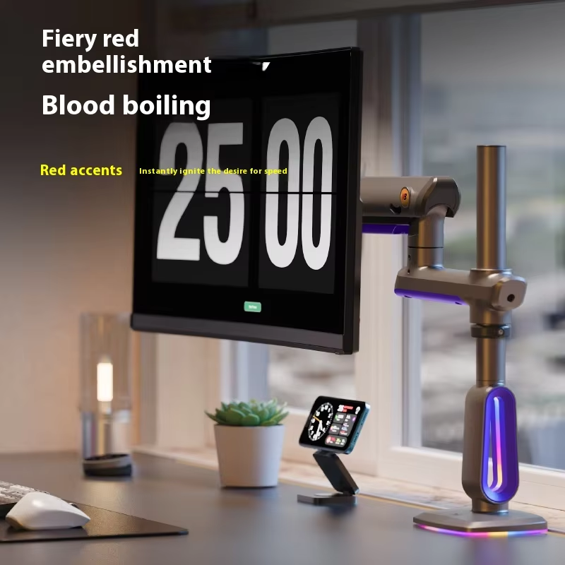 Lengan Monitor Meja G80 RGB ya - Monitor Stand ulasan dan harga