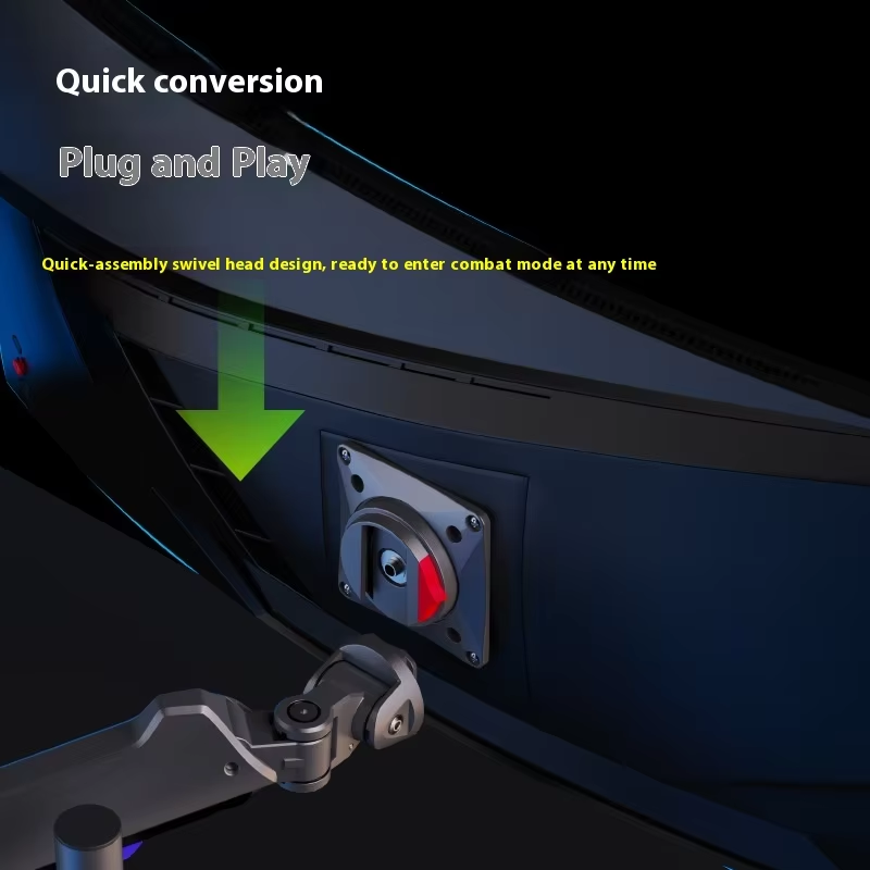 Lengan Monitor Meja G80 RGB ya - Monitor Stand ulasan dan harga