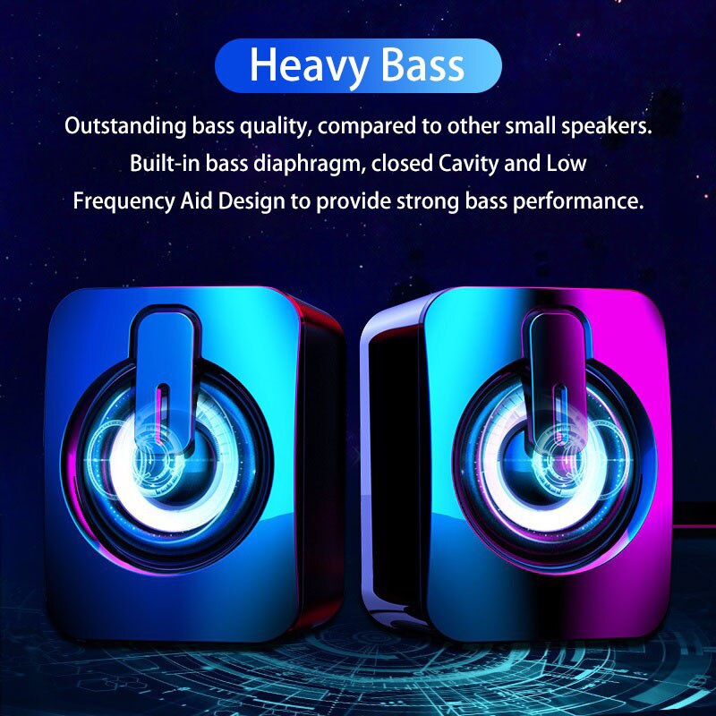 Speaker Komputer Mini Kontrol  - Pc Gaming Compact ulasan dan harga