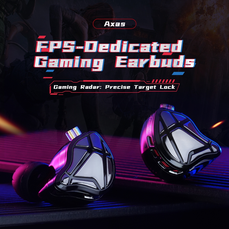    KZ Axas FPS Gaming IEM Hea - Pc Gaming Earbuds ulasan dan harga